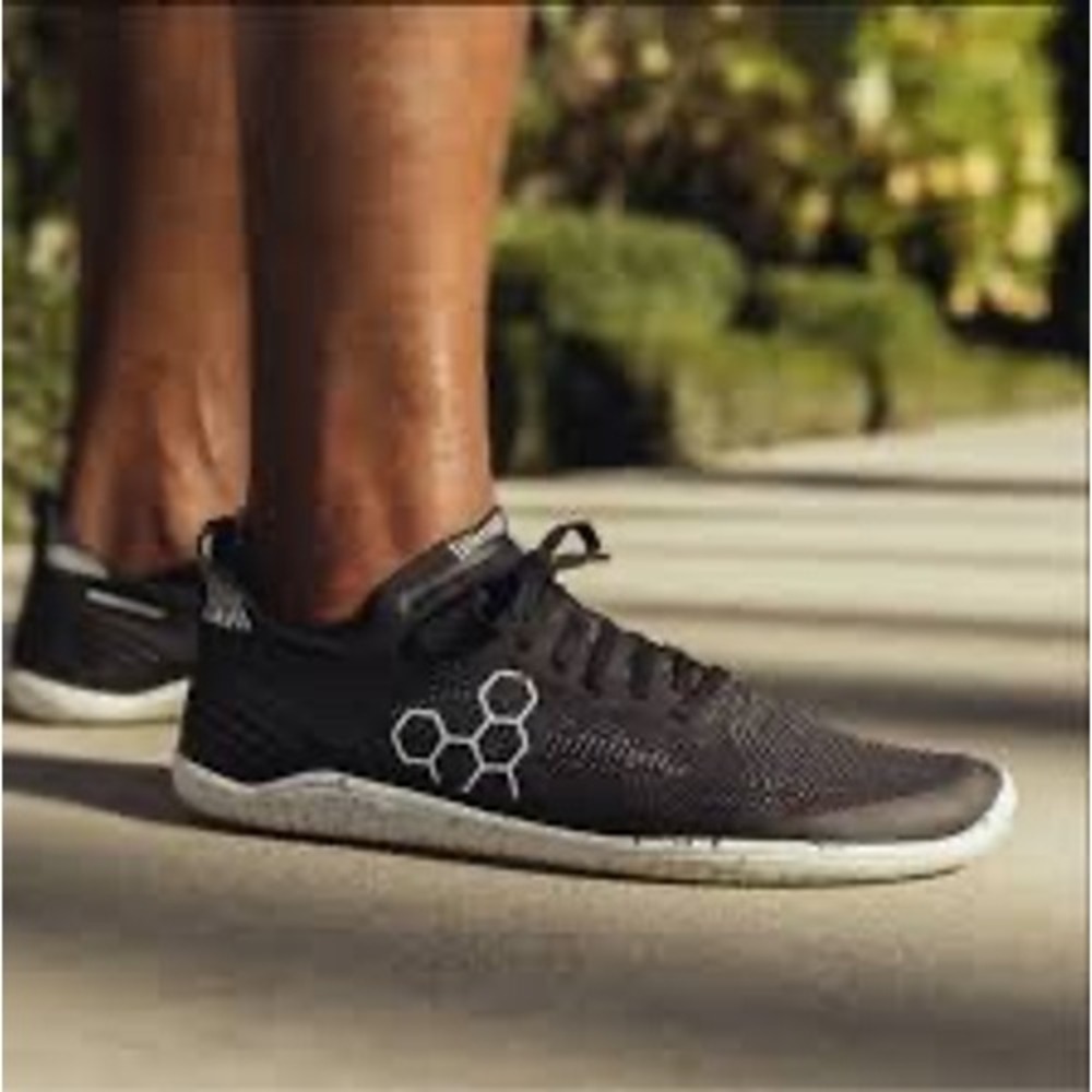 Vivobarefoot primus lite knit sneakers black wide toe box women's size 41 10‎